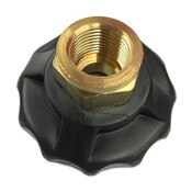 CGA-346 Brass Handwheel Plastic Grip 3000PSI